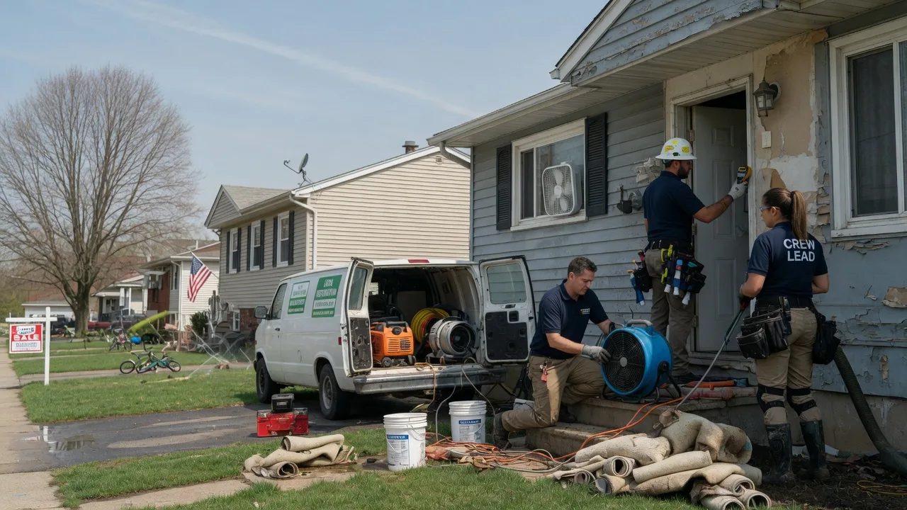 Flood Cleanup in Louisville, IL near me